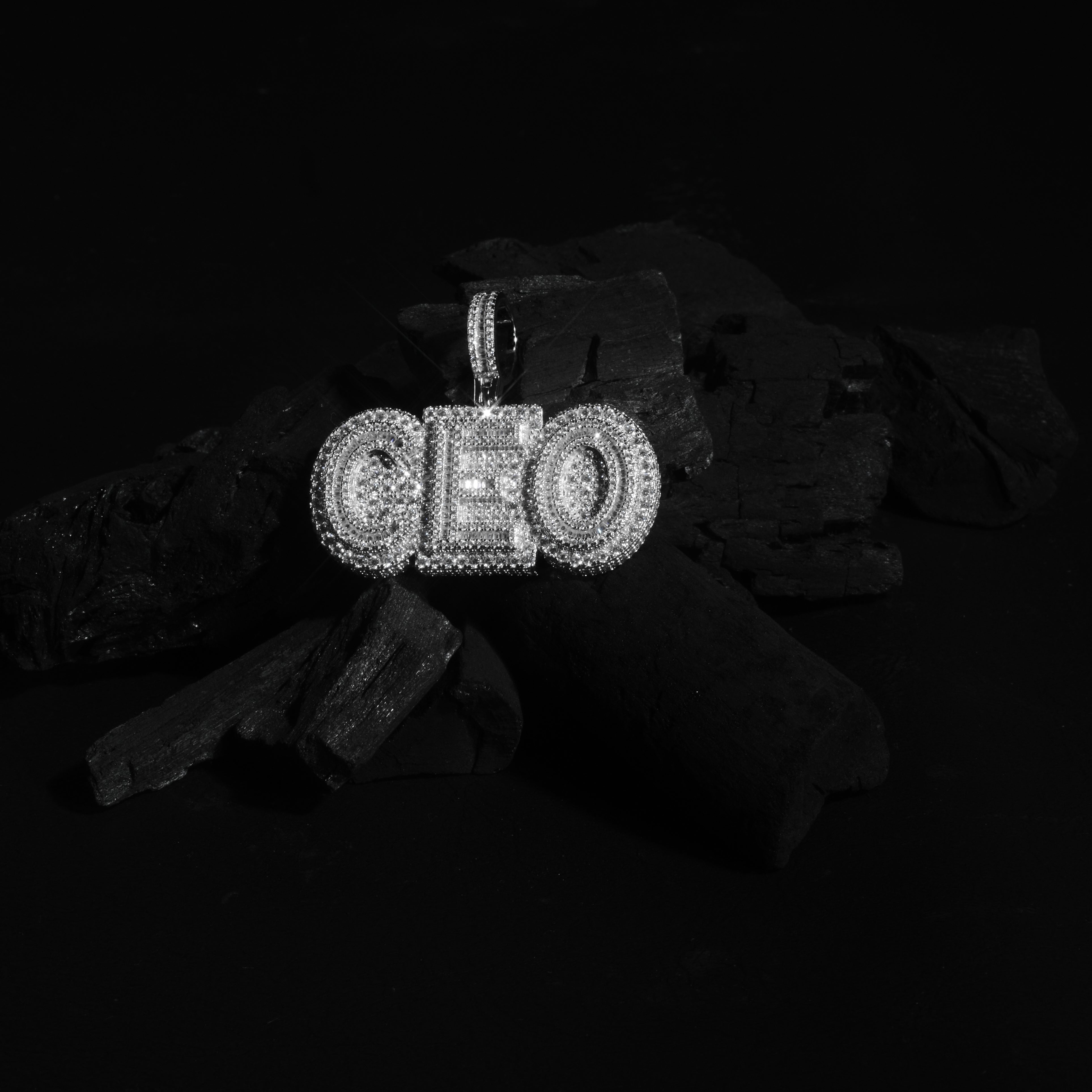 Iced Large CEO Pendant