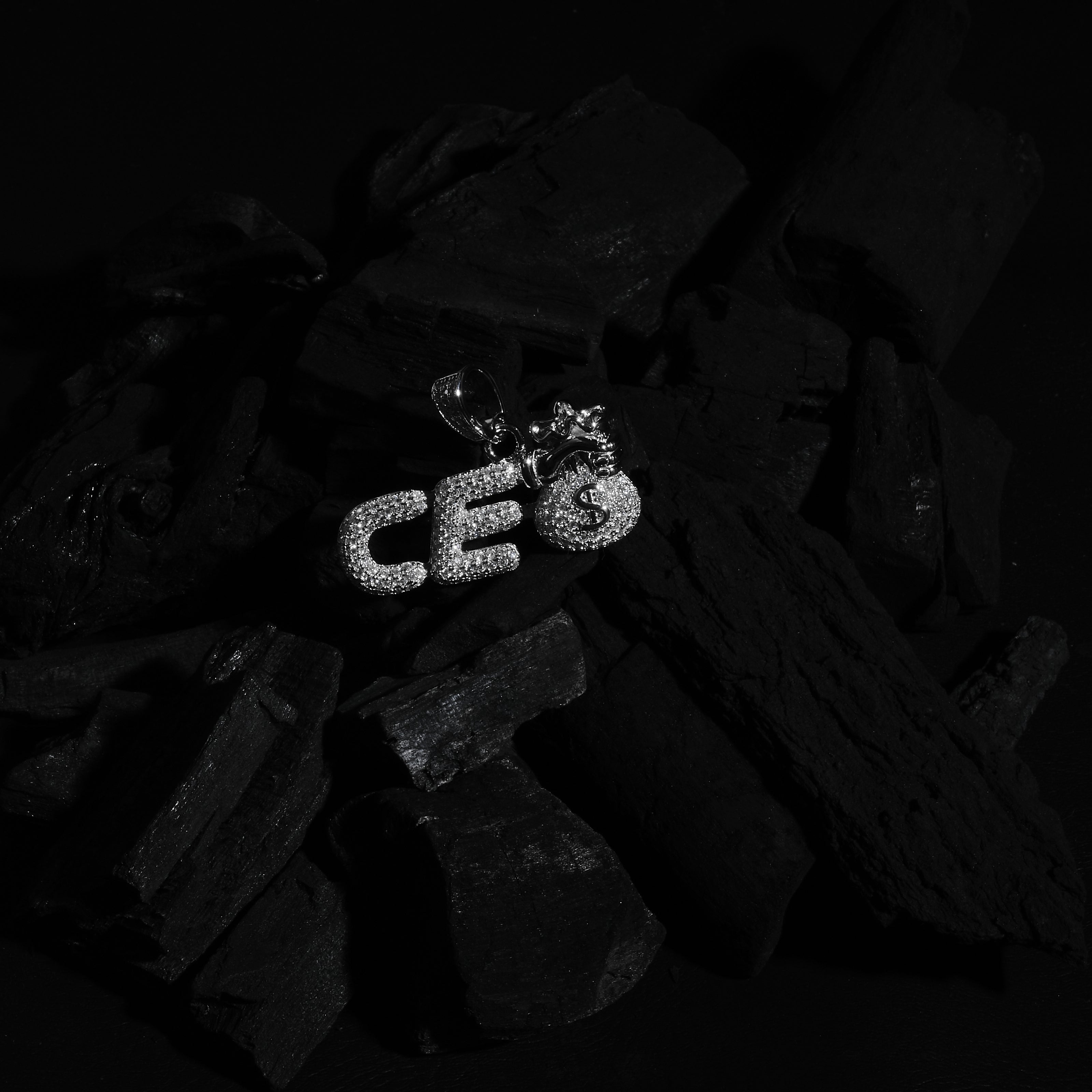 Iced CEO w Money Bag Pendant