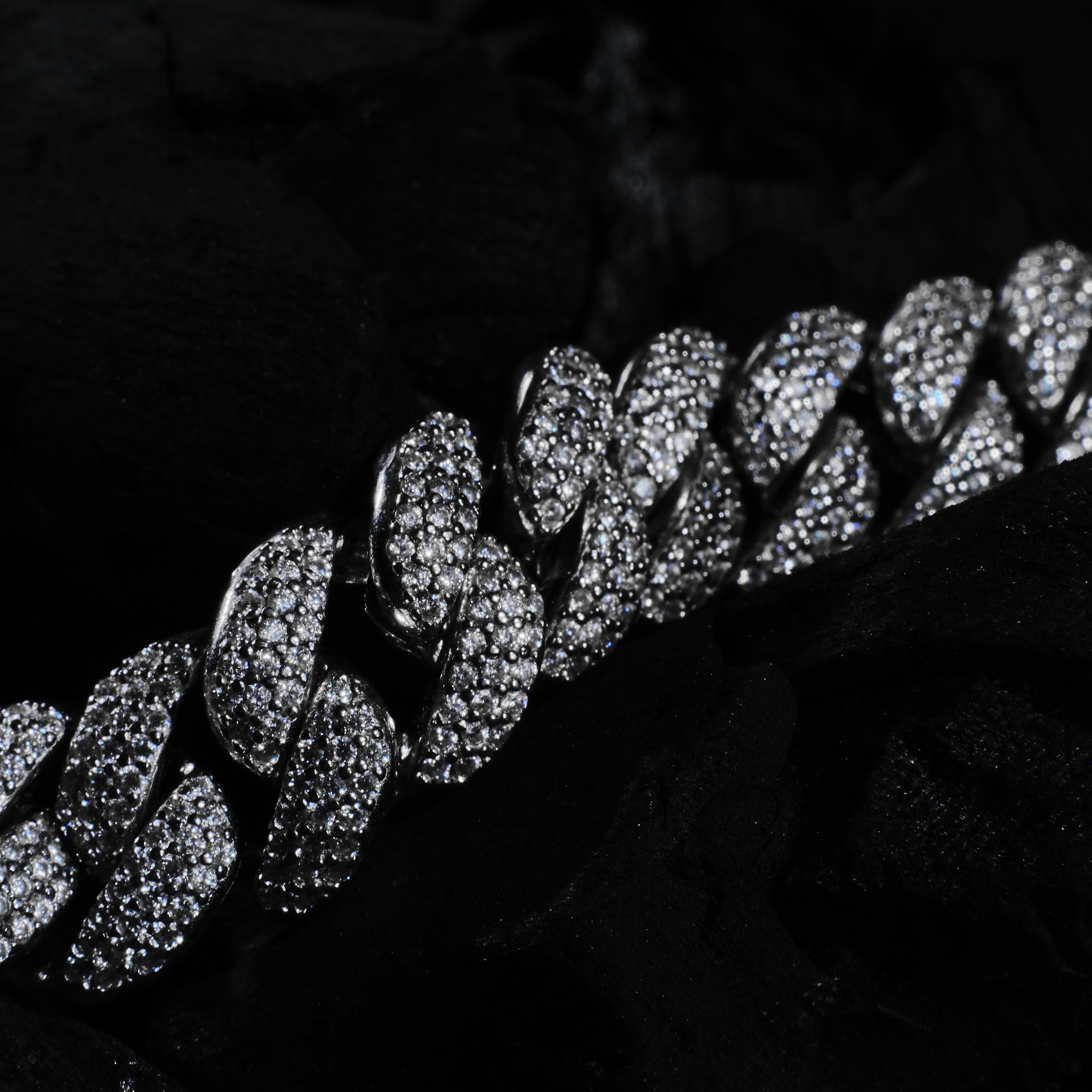 12MM Iced Cuban Chain Necklace