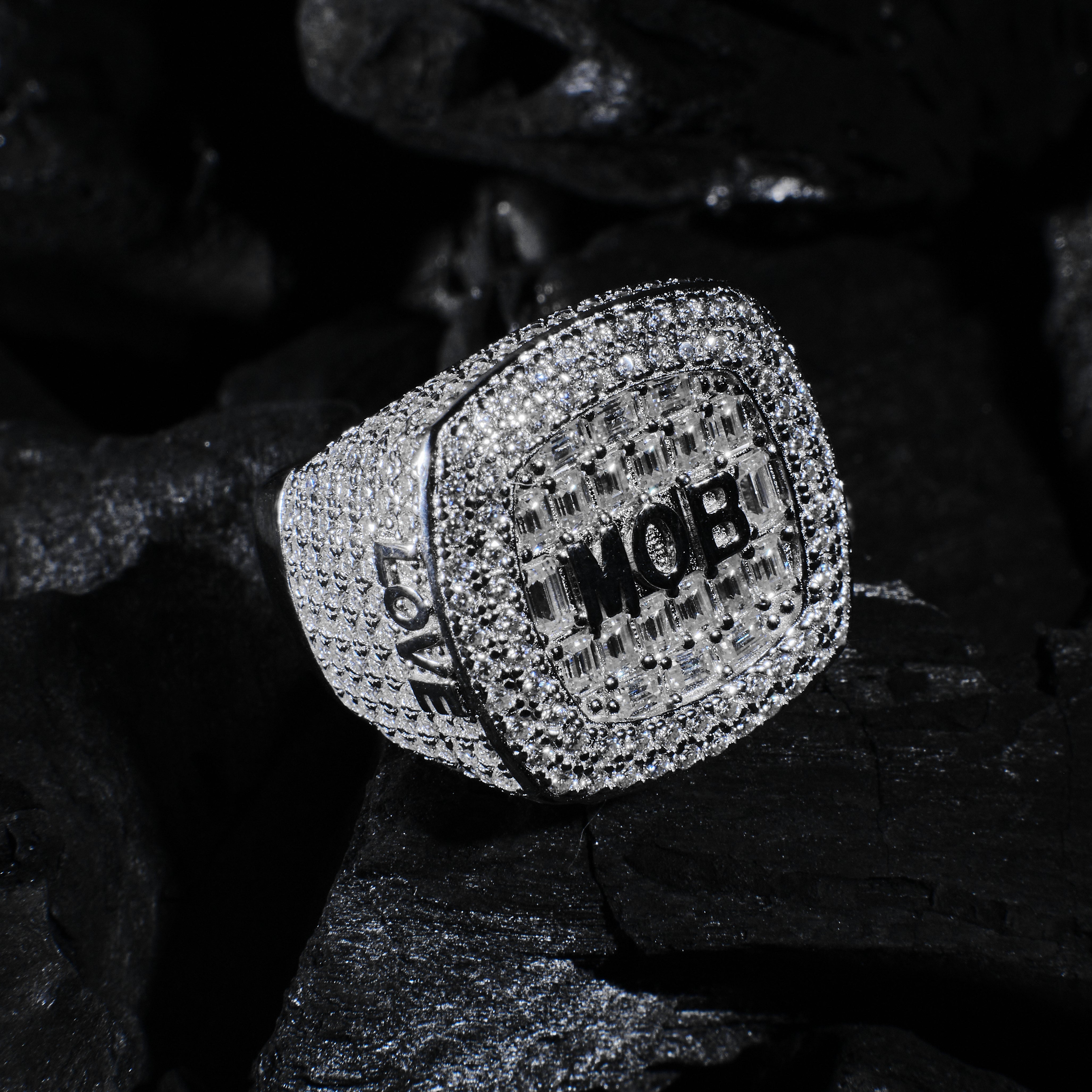 Iced MOB [Money Over Bi**hes] Ring